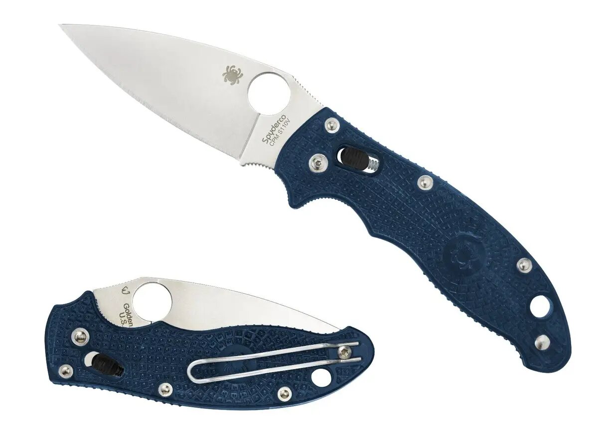 Ніж Spyderco Manix 2 Dark blue Фото 2